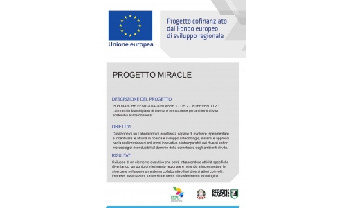 PROGETTO MIRACLE